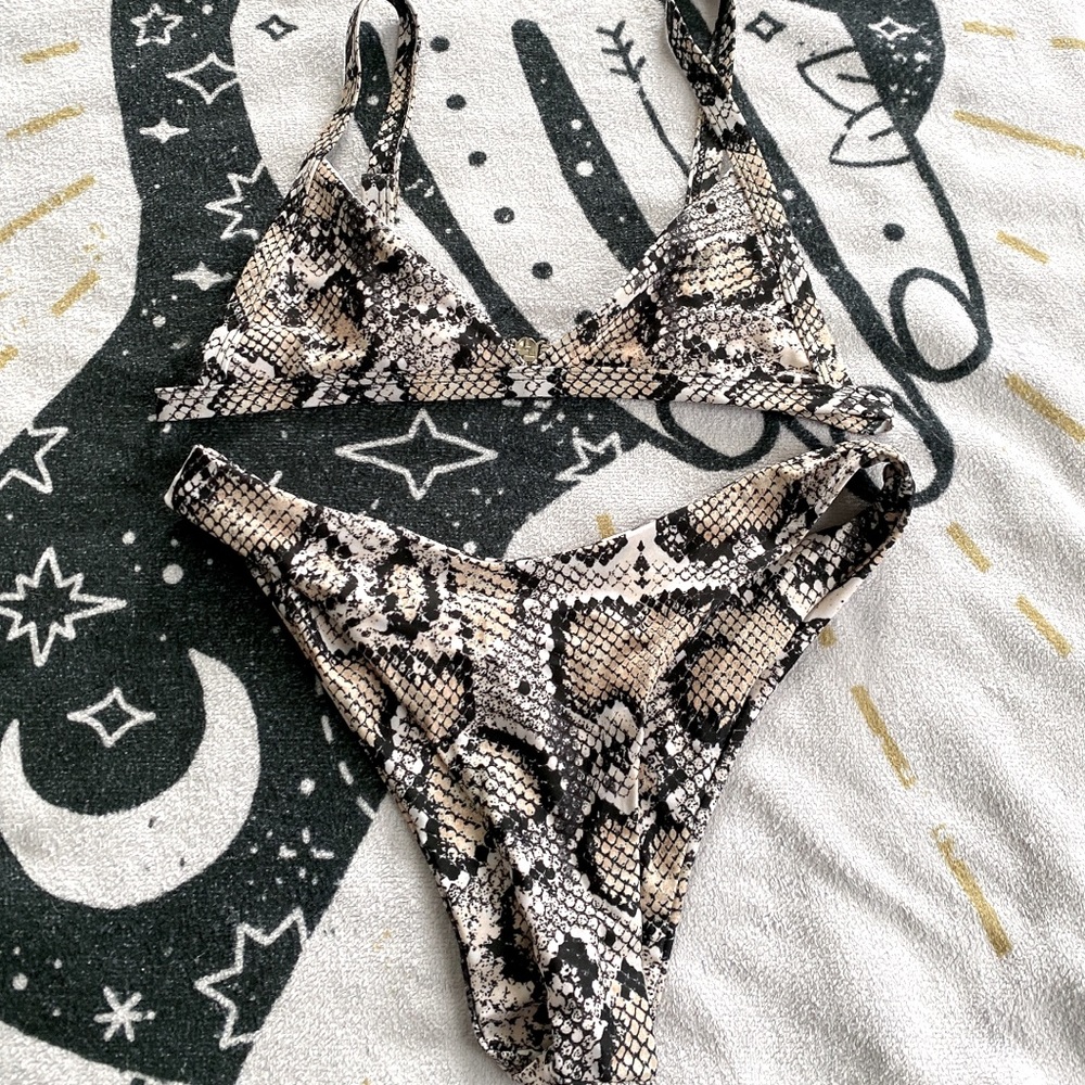 Animal prints bikini